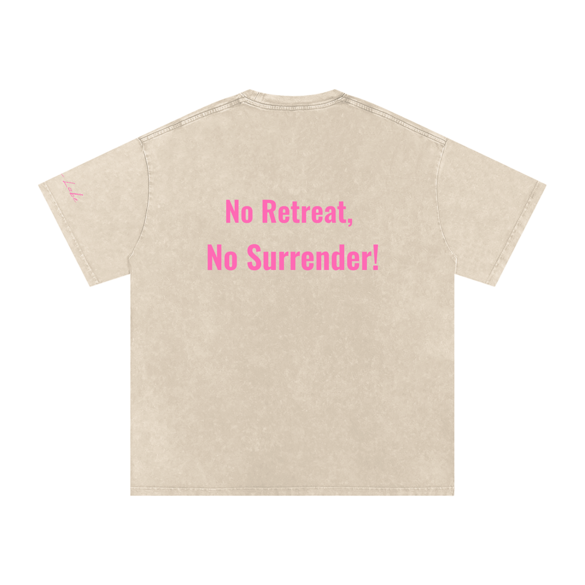 300 Collective Snow Washed Oversized Cotton T-Shirt