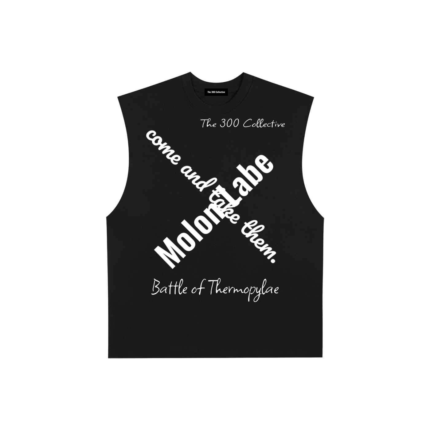 Raw Edge Cotton Tank Top