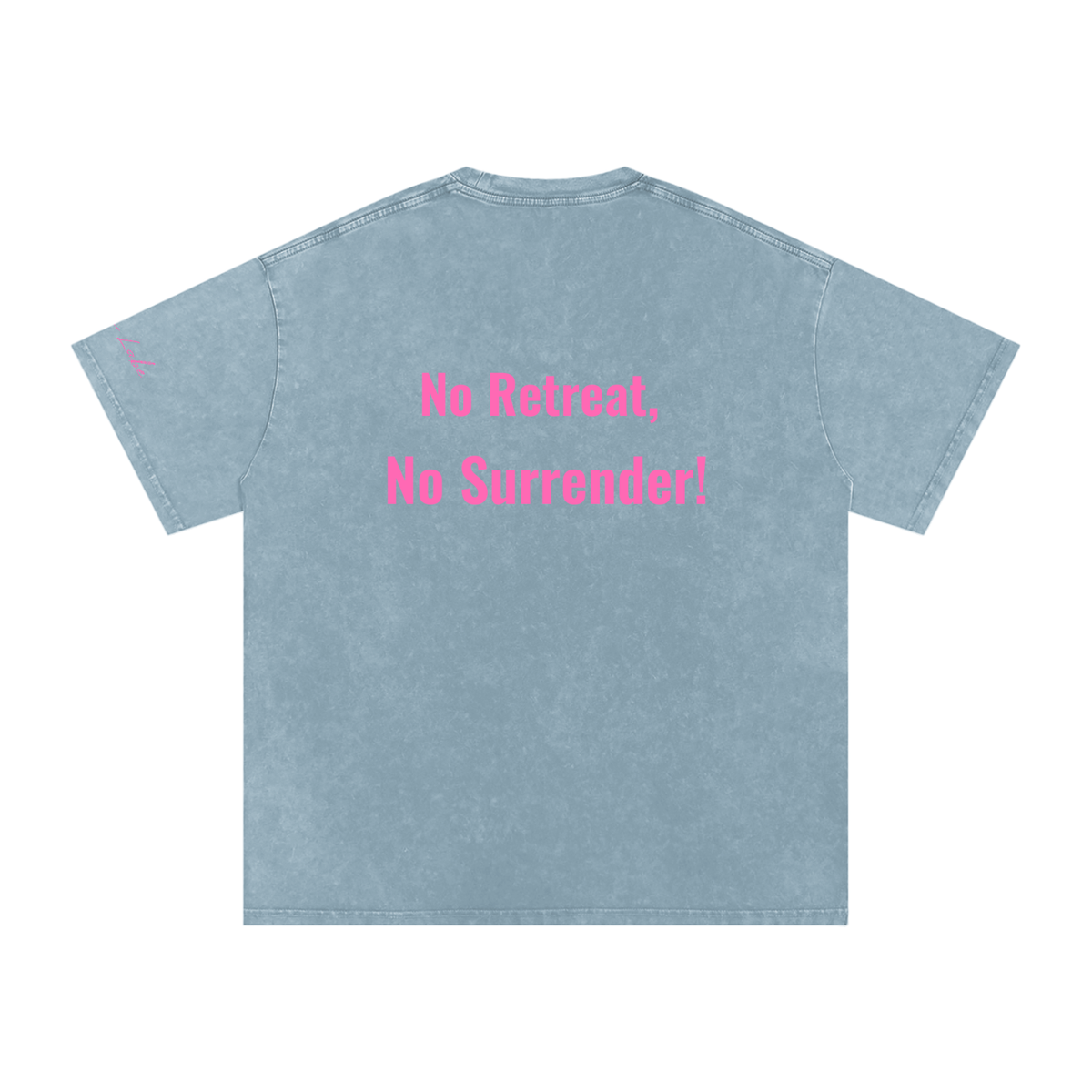 300 Collective Snow Washed Oversized Cotton T-Shirt