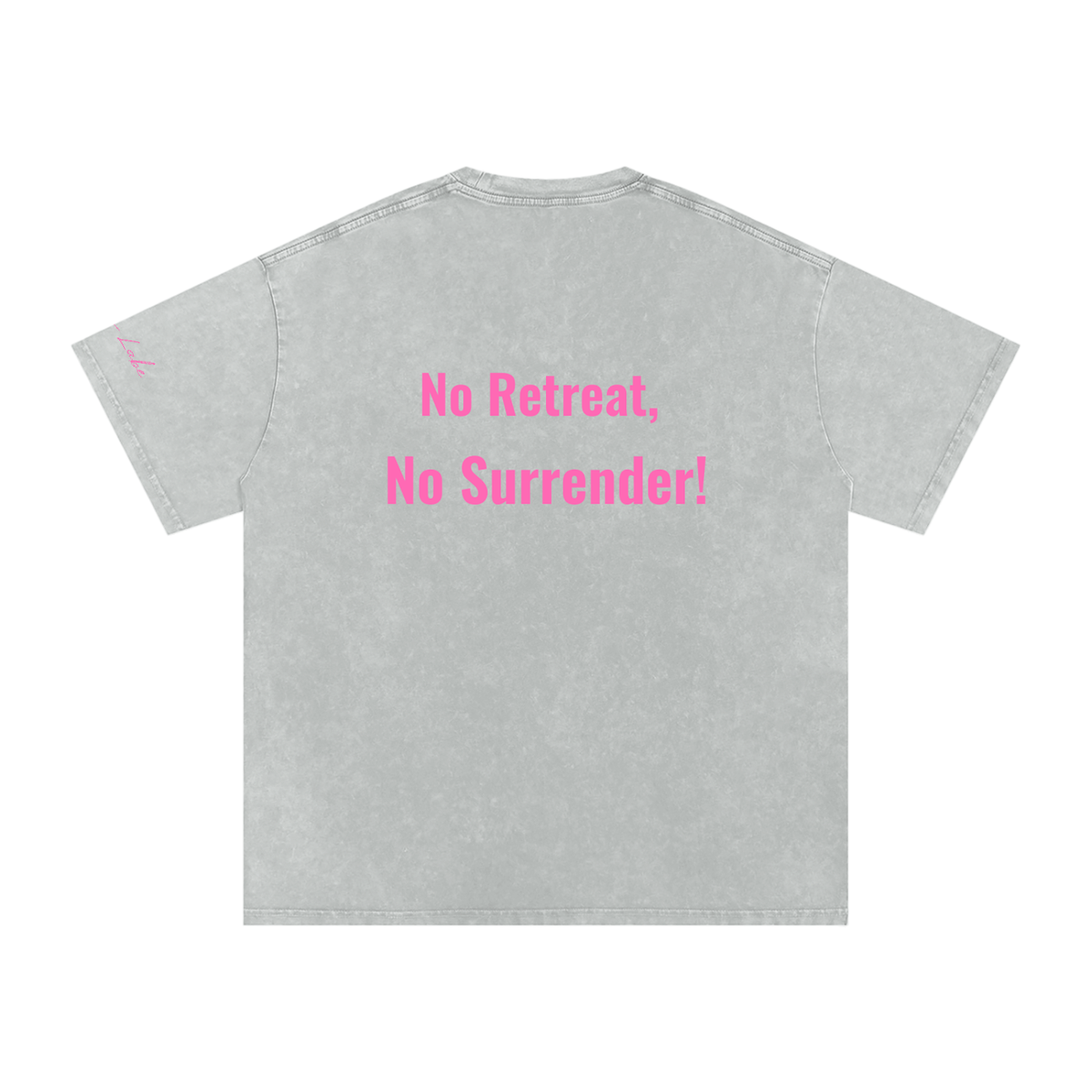 300 Collective Snow Washed Oversized Cotton T-Shirt