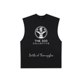 Spartan Code Raw Edge Cotton Tank Top