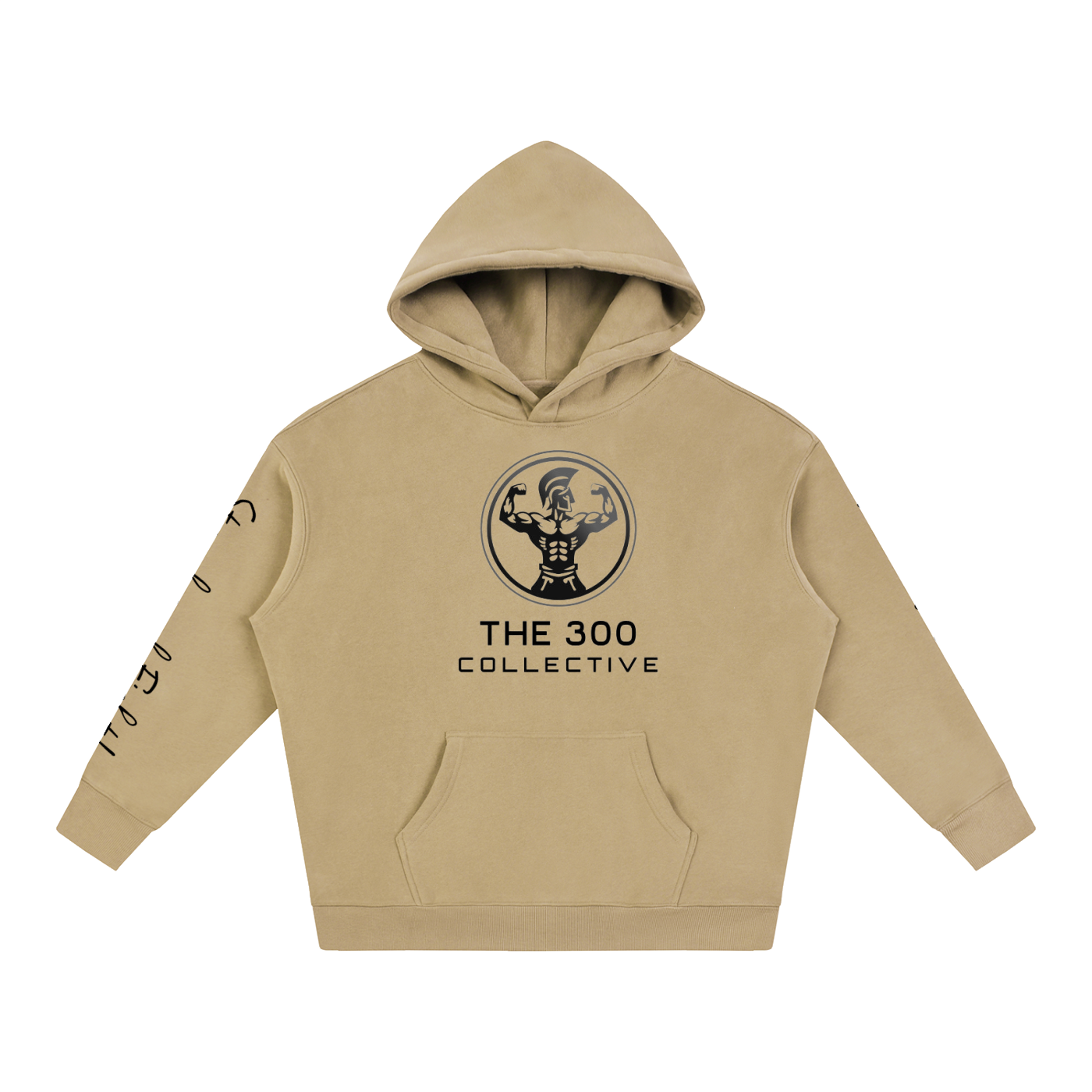 'First Edition' Logo Designed Battle of Thermopylae Fleeced Hoodie